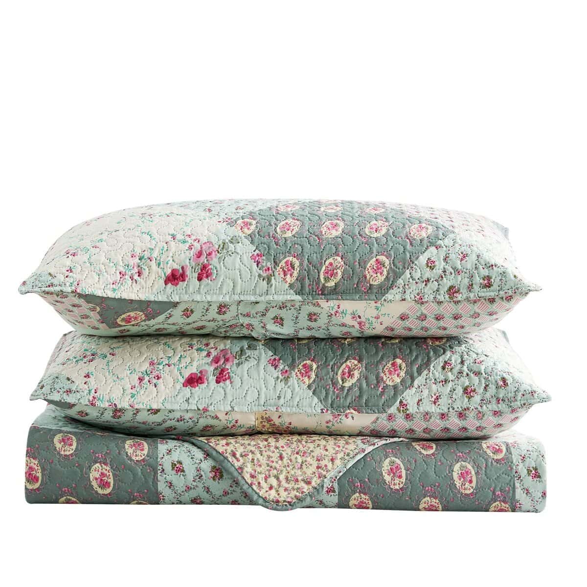 Juego de Colchas MERRY HOME, 3 Piezas con 2 Fundas de - Imagen 7