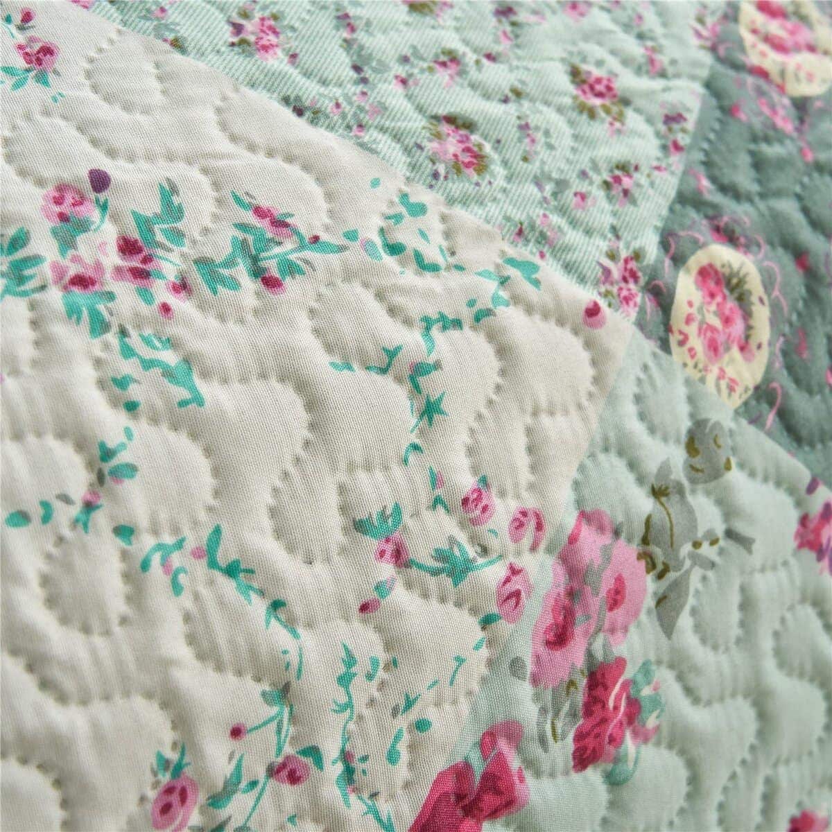 Juego de Colchas MERRY HOME, 3 Piezas con 2 Fundas de - Imagen 5