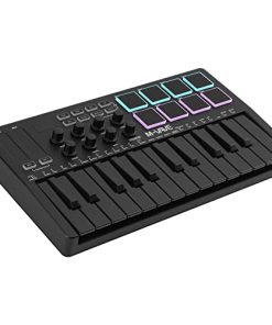 Controlador de teclado MIDI USB de 25 teclas M-WAVE con 8