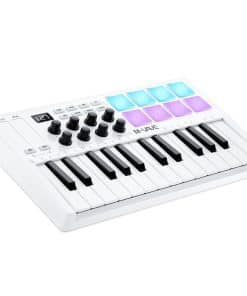 Controlador de teclado MIDI USB de 25 teclas M-WAVE con 8