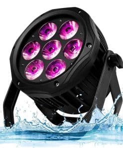 SHEHDS Luces Par al Aire Libre IP65 Impermeable 7x18W