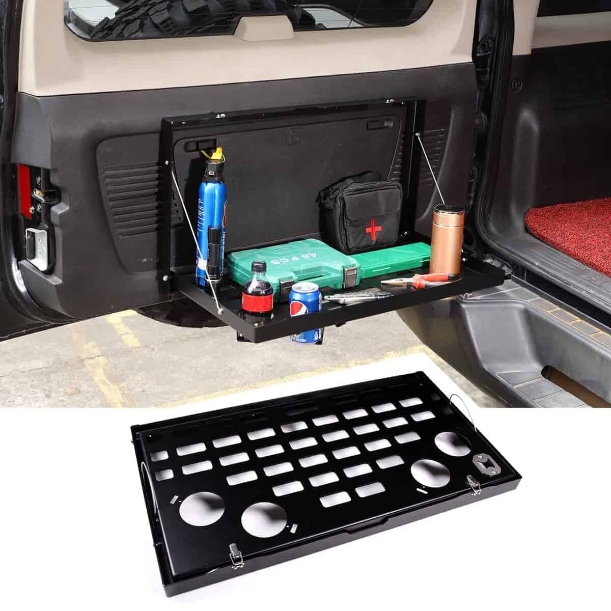 PIUGILH Fit for Hummer H3 Tailgate Table Rear Foldable