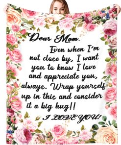 Manta para mamá de Hija Hijo, Franela Suave para Cama