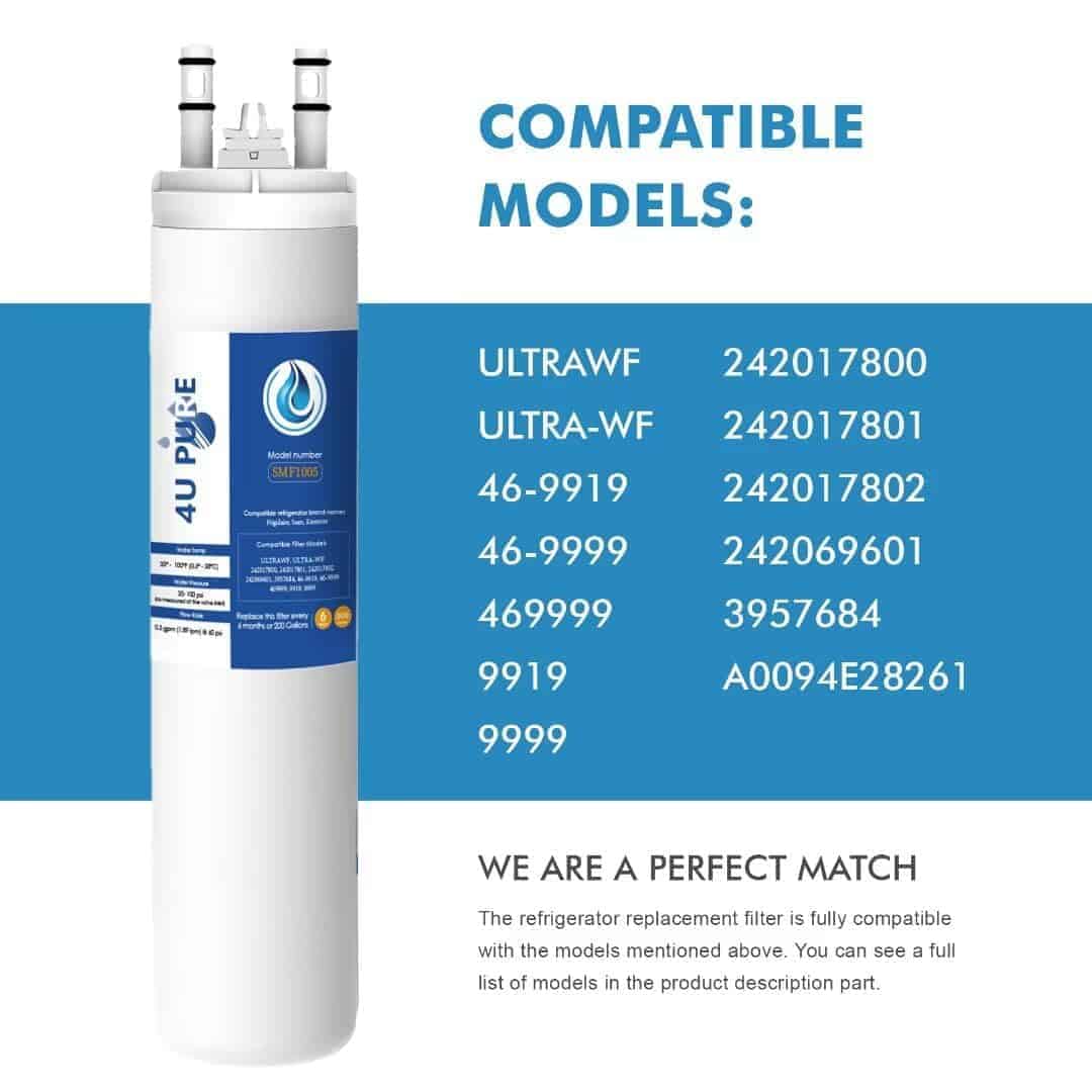 Filtro de agua de reemplazo ULTRAWF -Azul - Imagen 4
