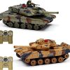 Conjunto de Tanques de Batalla RC de Fistone, Escala 1/24