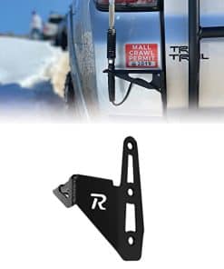 Soporte de montaje de CB y bandera de látigo de Rago