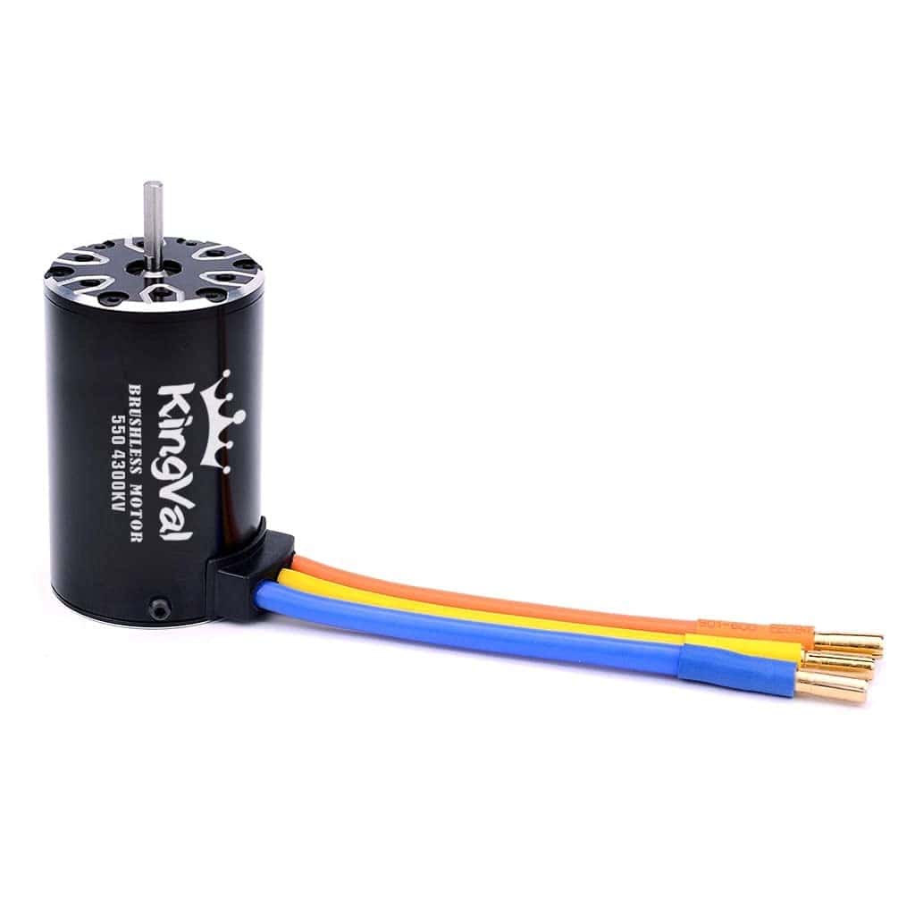 Motor sin escobillas KingVal de Reemplazo 550 4300KV Eje de
