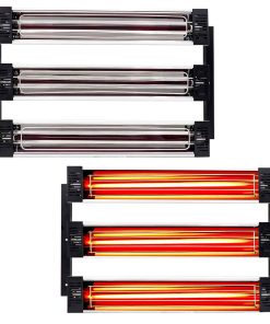 Lámpara infrarroja de curado de pintura MFUZOP 2x3000W