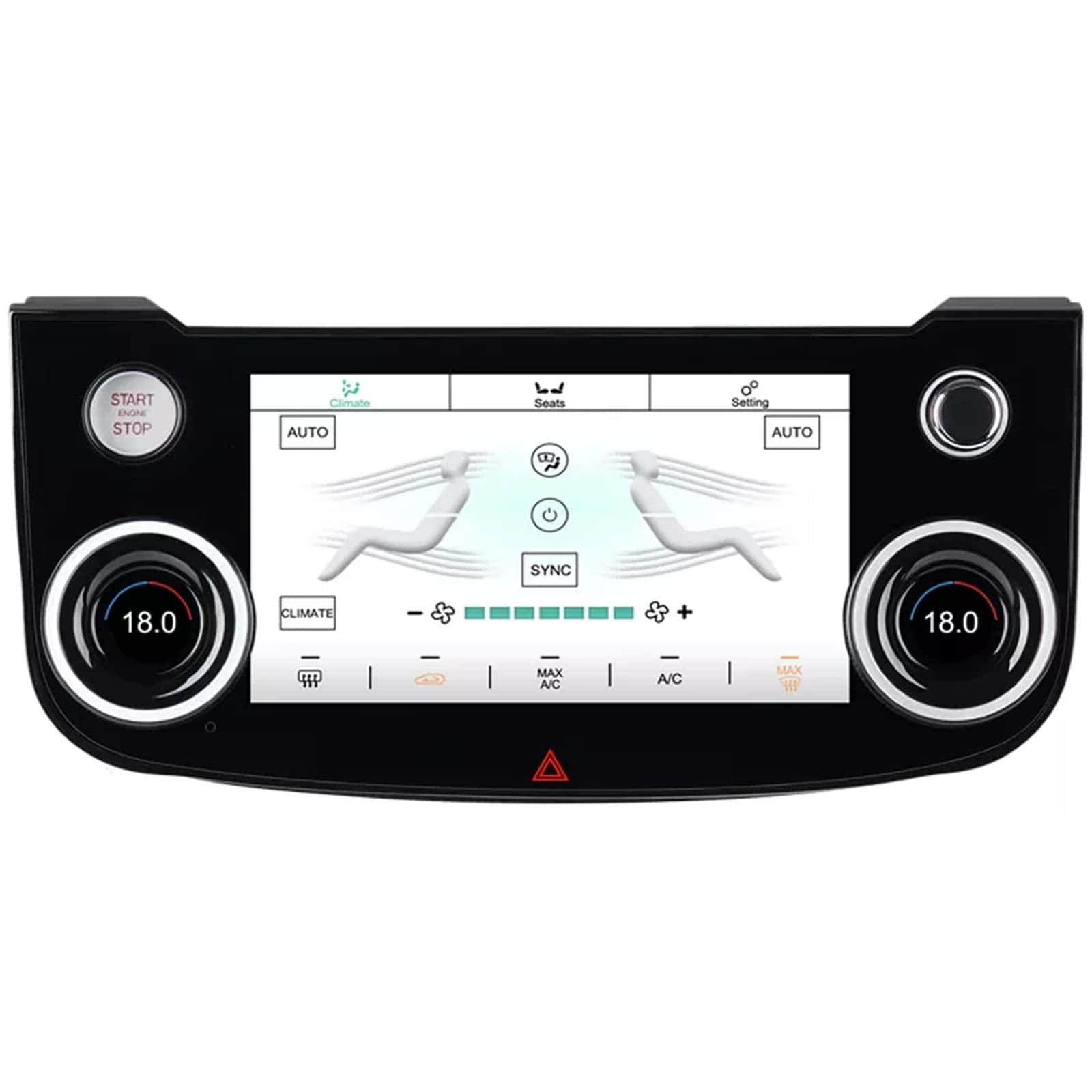 Panel de Control de Aire Acondicionado Climatizado de