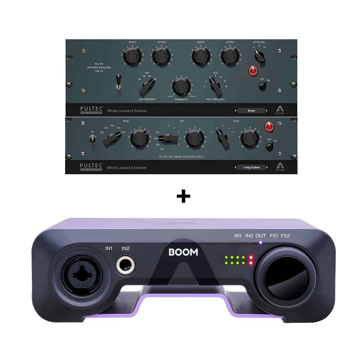 Interfaz de audio USB Apogee Boom para músicos, podcasters - Imagen 3