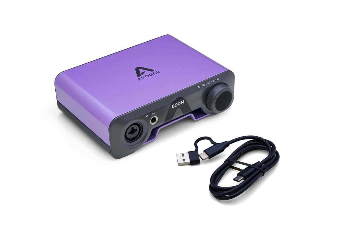 Interfaz de audio USB Apogee Boom para músicos, podcasters - Imagen 10