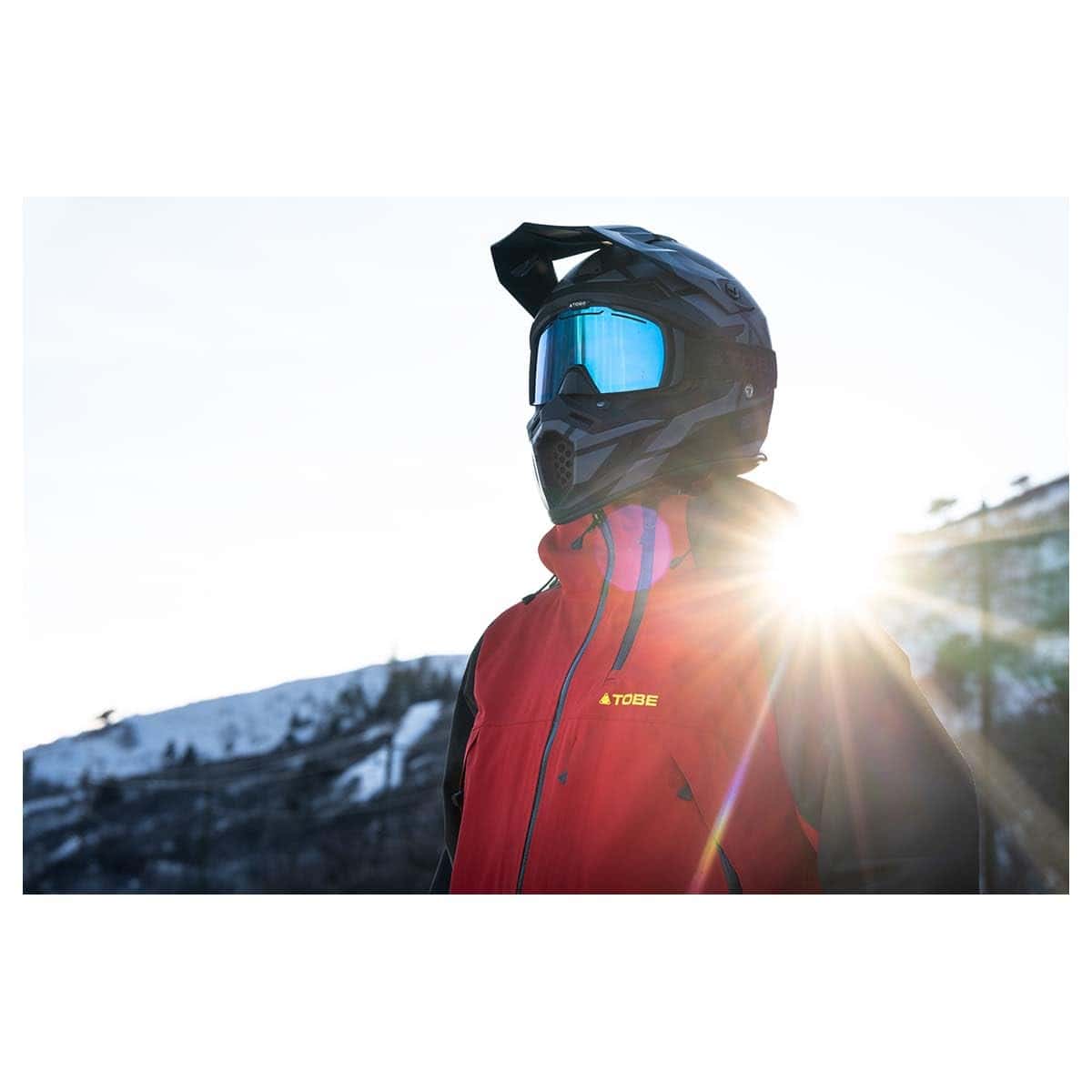 Casco TOBE Mantle (Mate Core Azul/Negro - Extra Grande) - Imagen 5