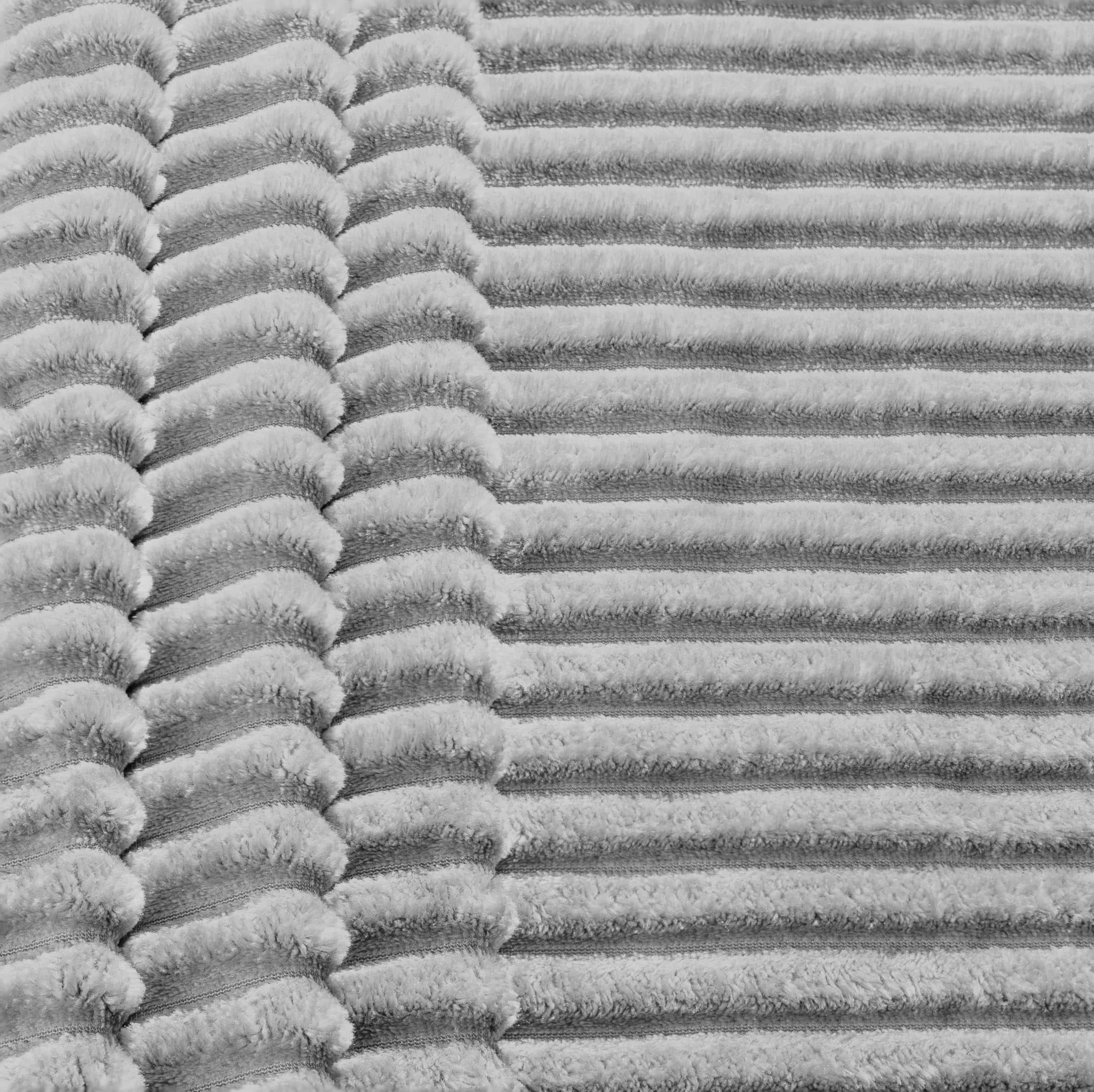 Manta de Cama King PAVILIA de Felpa Suave Gris Claro, - Imagen 5