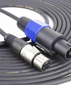 Paquete de 1 cable HBU de 30 pies SpeakOn a XLR Female -