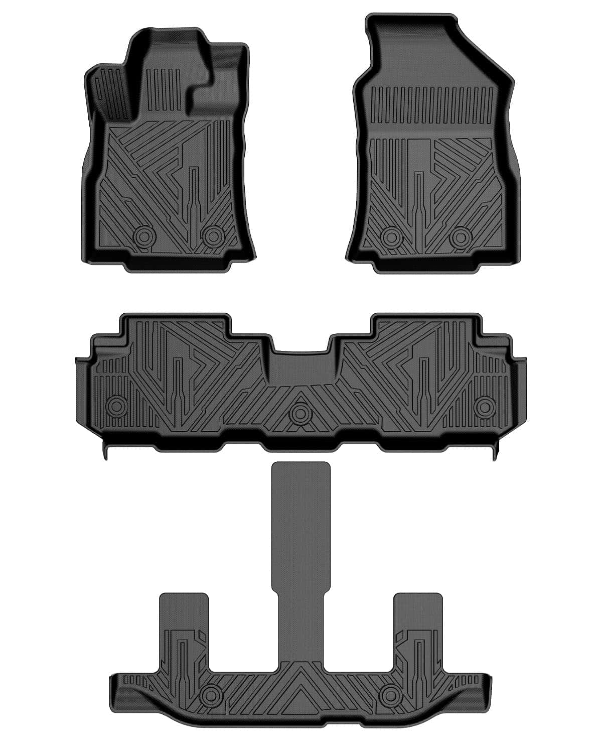 Tapetes Mixsuper para Subaru Ascent 7 Pasajeros 2019-2023