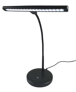 Lámpara de música de piano extra ancha - 18 luces LED para