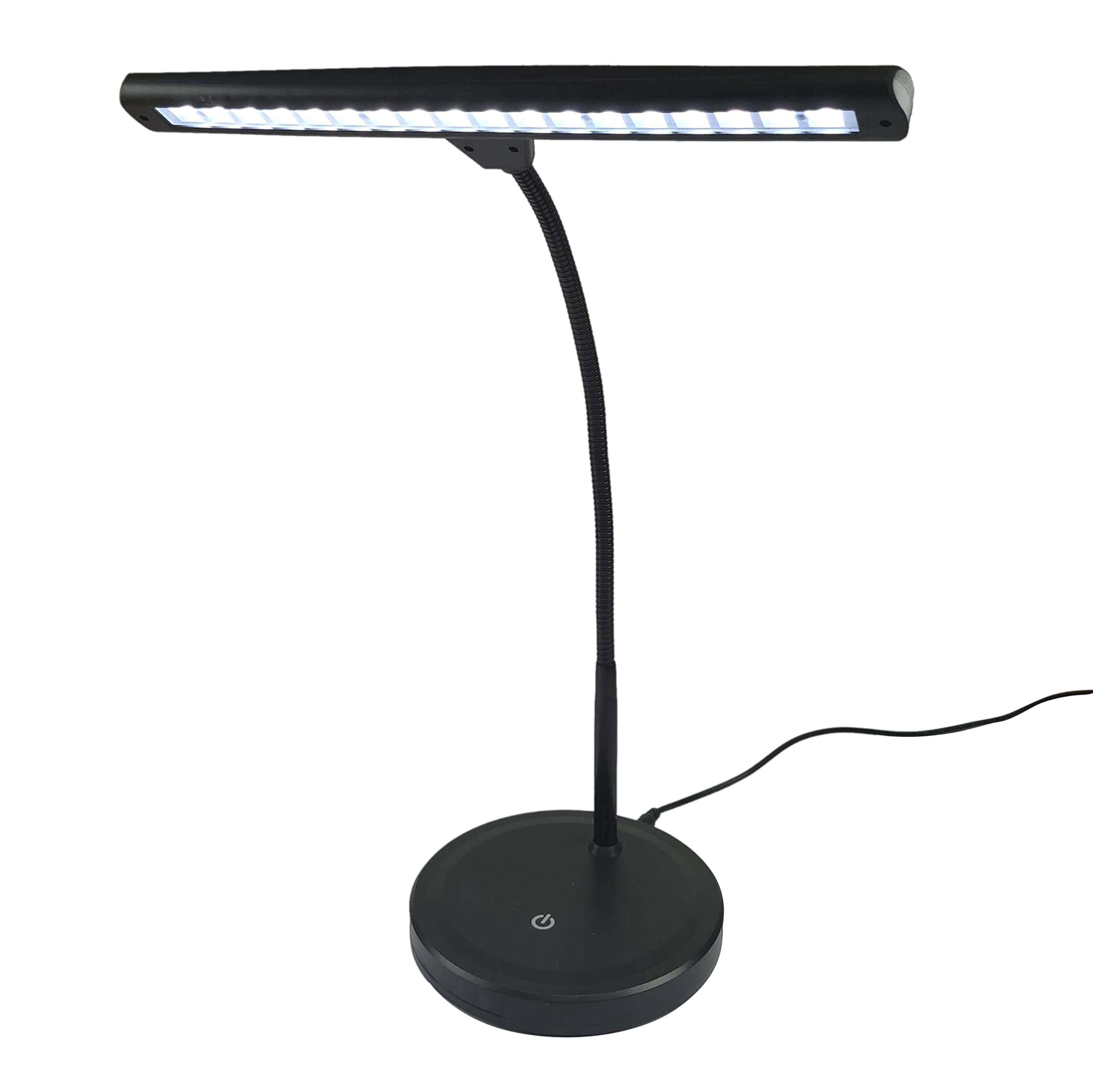 Lámpara de música de piano extra ancha - 18 luces LED para