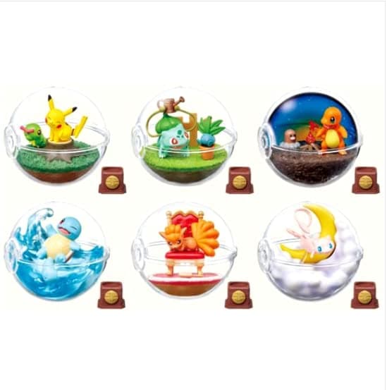 Colección de Terrarios de Pokémon Re-Ment Caja Producto de - Imagen 10