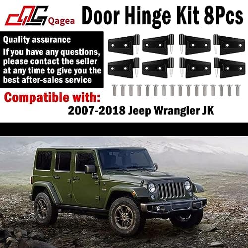 Kit de Bisagra de Puerta 8Pcs para Jeep Wrangler JK - Imagen 3
