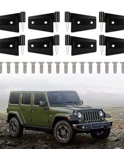 Kit de Bisagra de Puerta 8Pcs para Jeep Wrangler JK