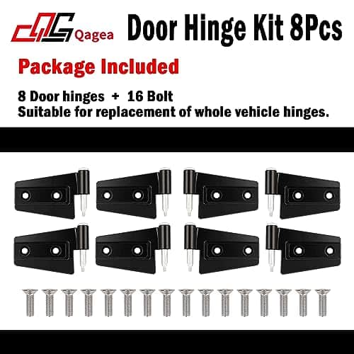 Kit de Bisagra de Puerta 8Pcs para Jeep Wrangler JK - Imagen 5