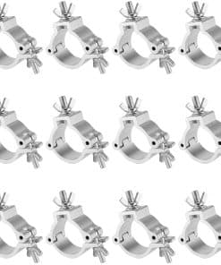 PINGEUI 12 Pack Abrazadera de Luz de Escenario, Abrazadera