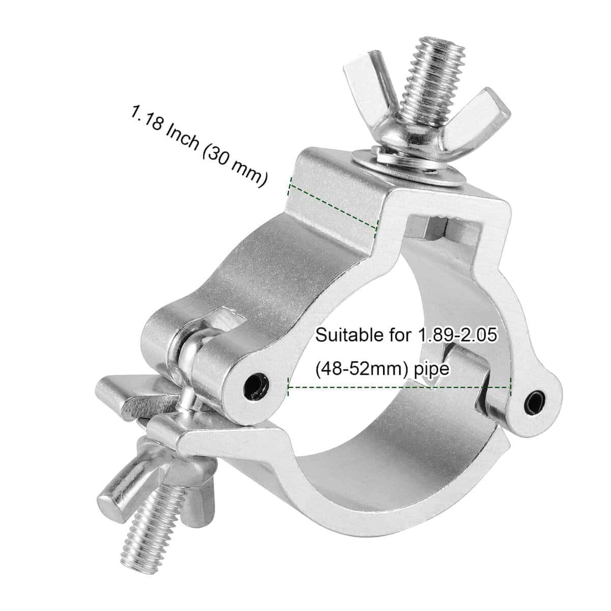 PINGEUI 12 Pack Abrazadera de Luz de Escenario, Abrazadera - Imagen 3