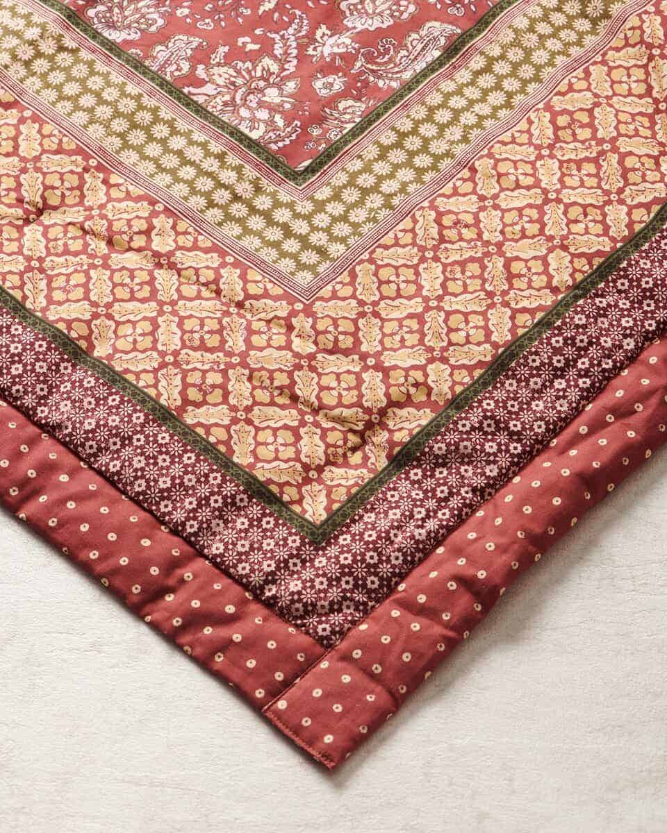 Manta de algodón Maison d' Hermine Surya para cama bohemia - Imagen 7