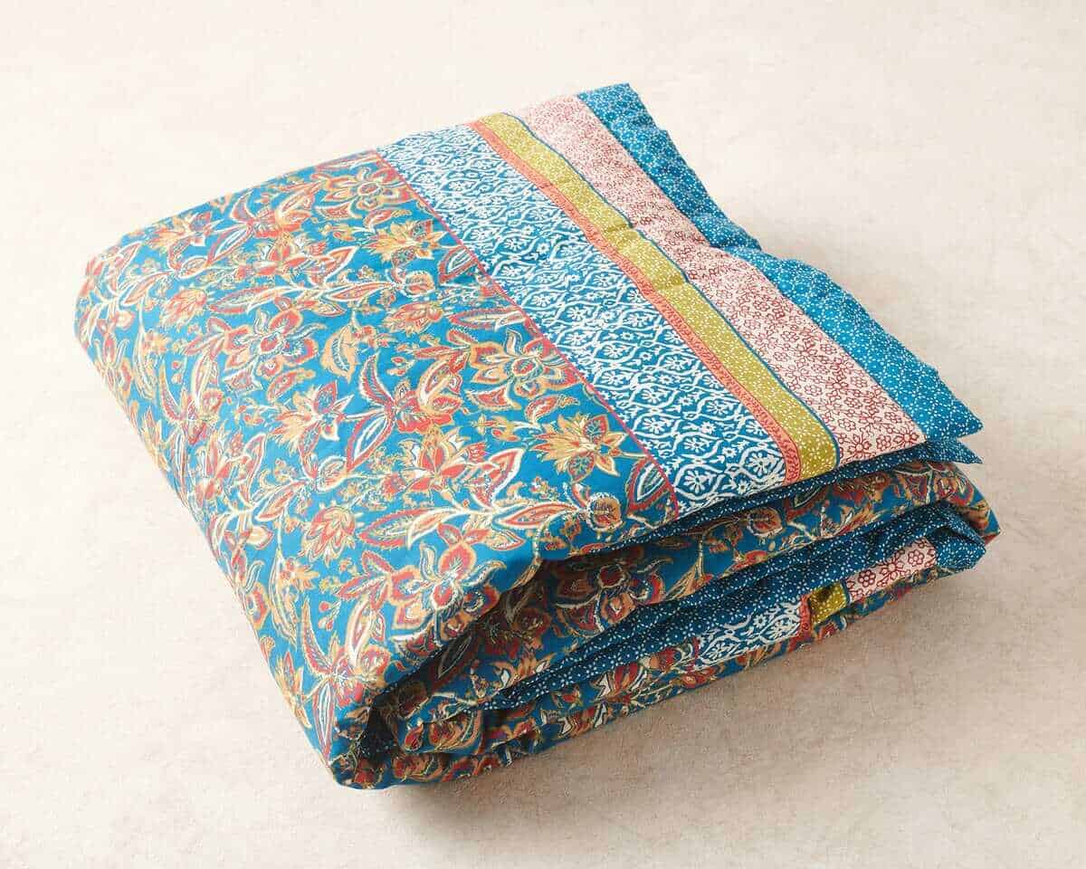 Maison d' Hermine Kerala Manta de Algodón Ligera y - Imagen 9