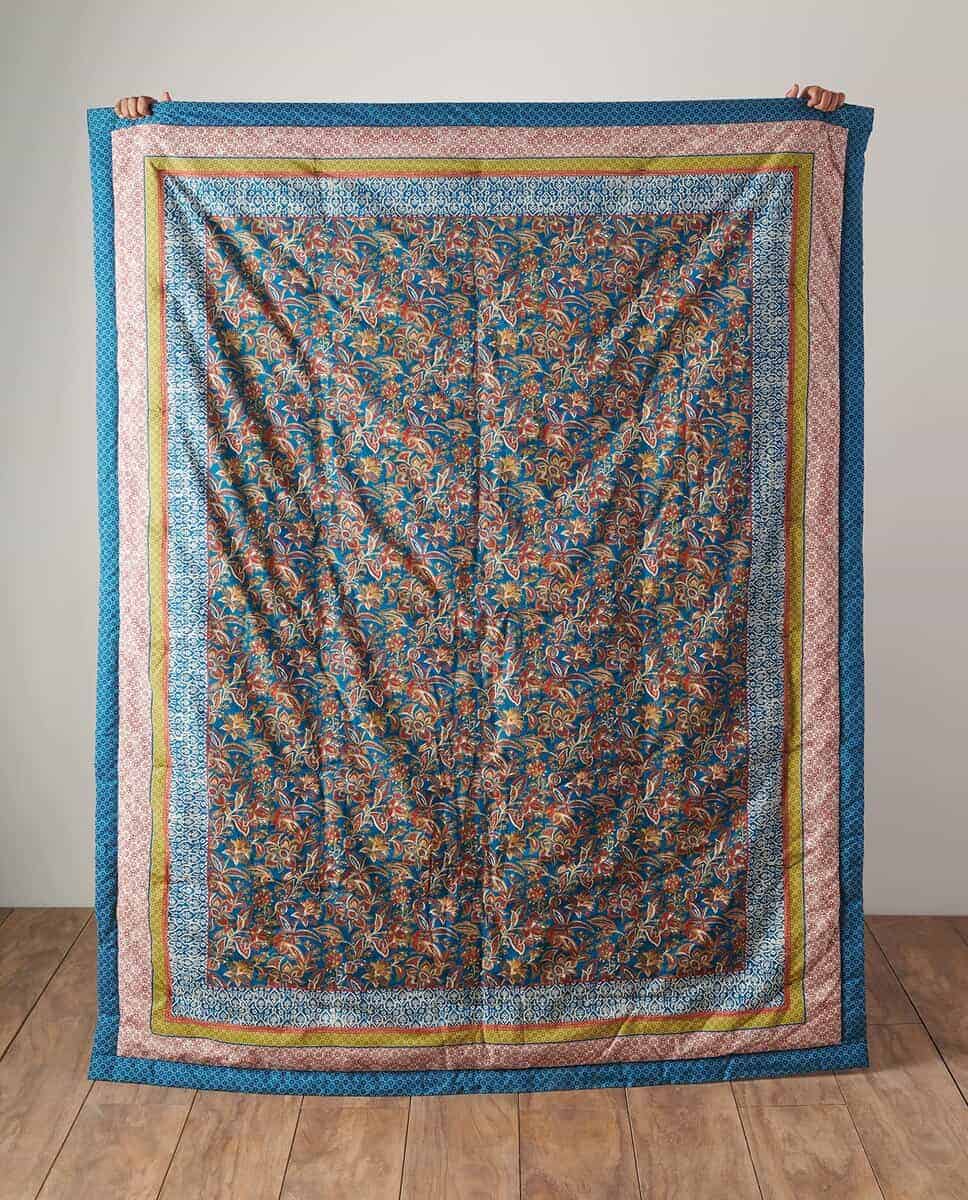 Maison d' Hermine Kerala Manta de Algodón Ligera y - Imagen 3