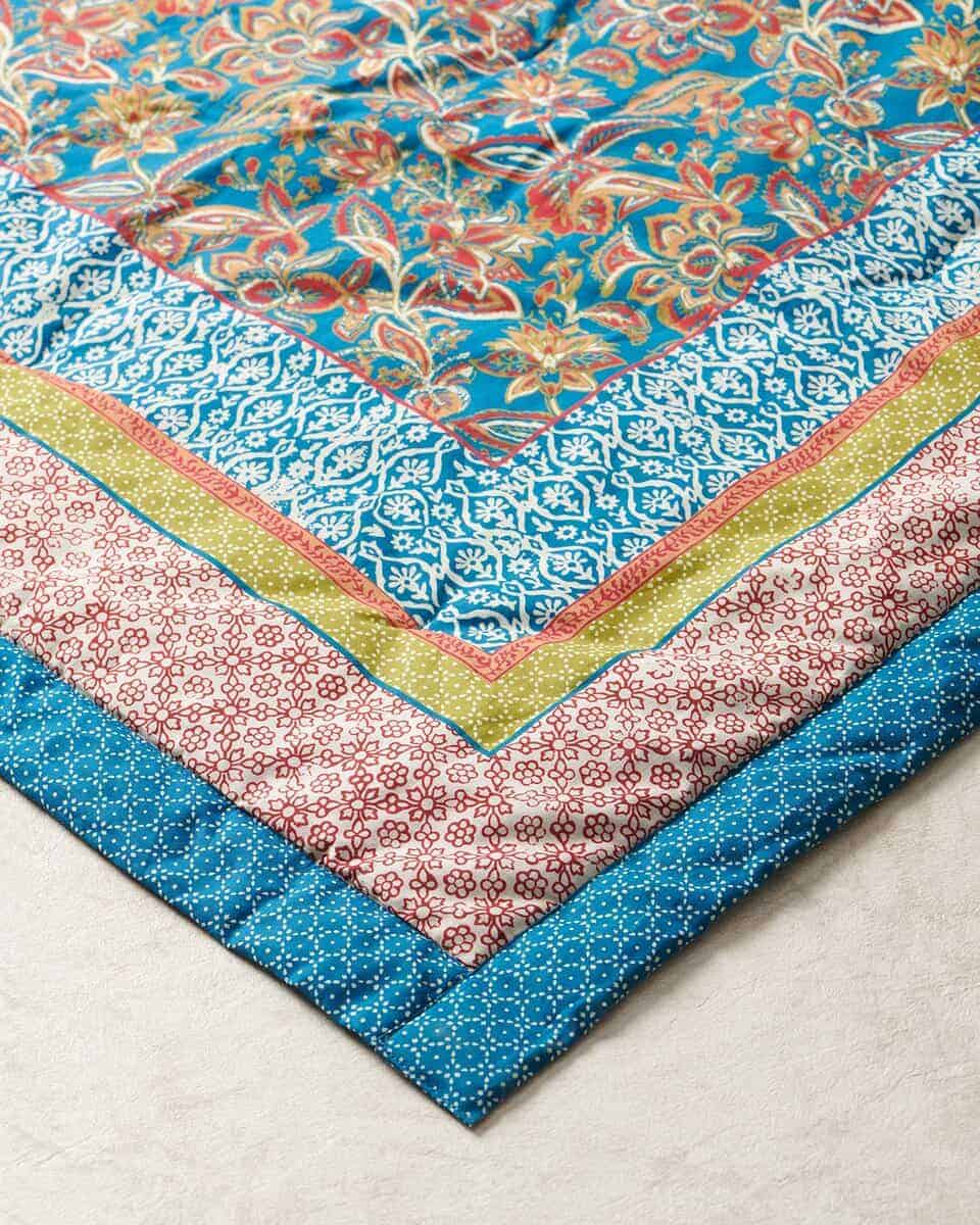 Maison d' Hermine Kerala Manta de Algodón Ligera y - Imagen 6