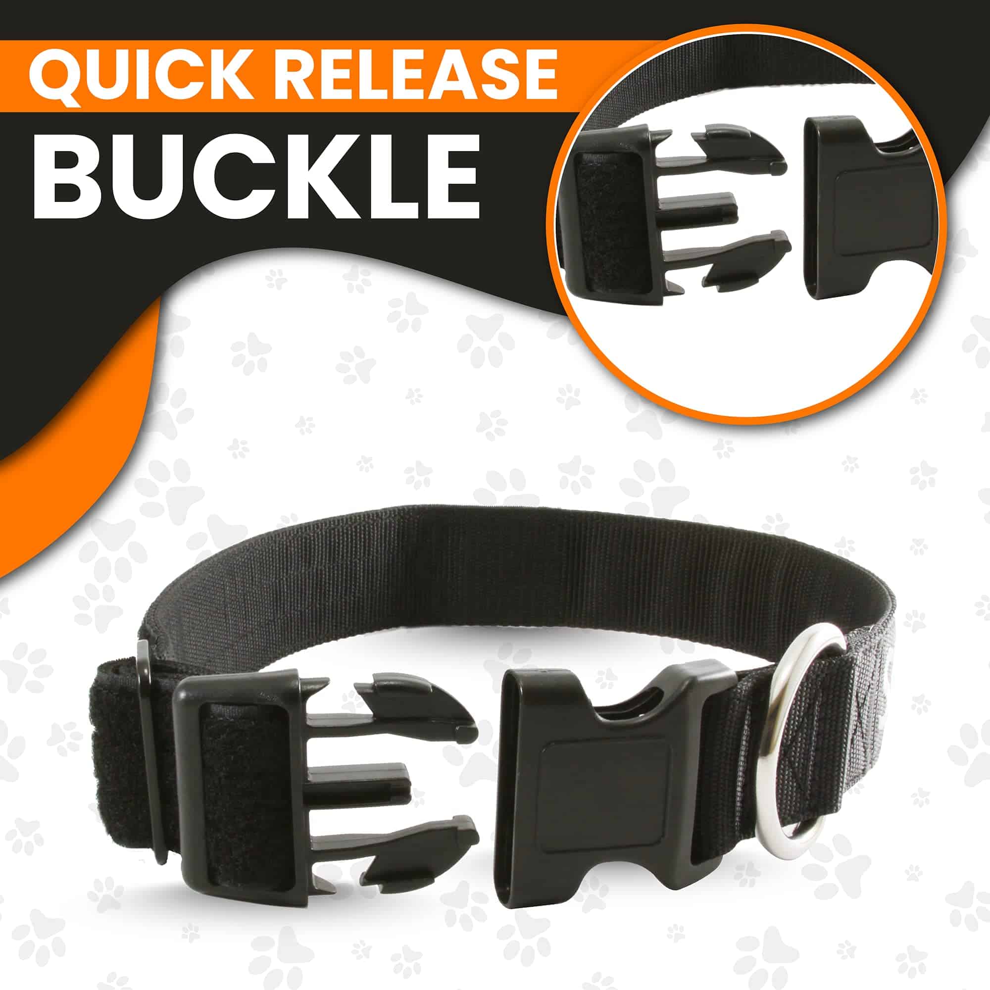 Collar para Perro de Servicio Tacticollar, Nylon, - Imagen 6