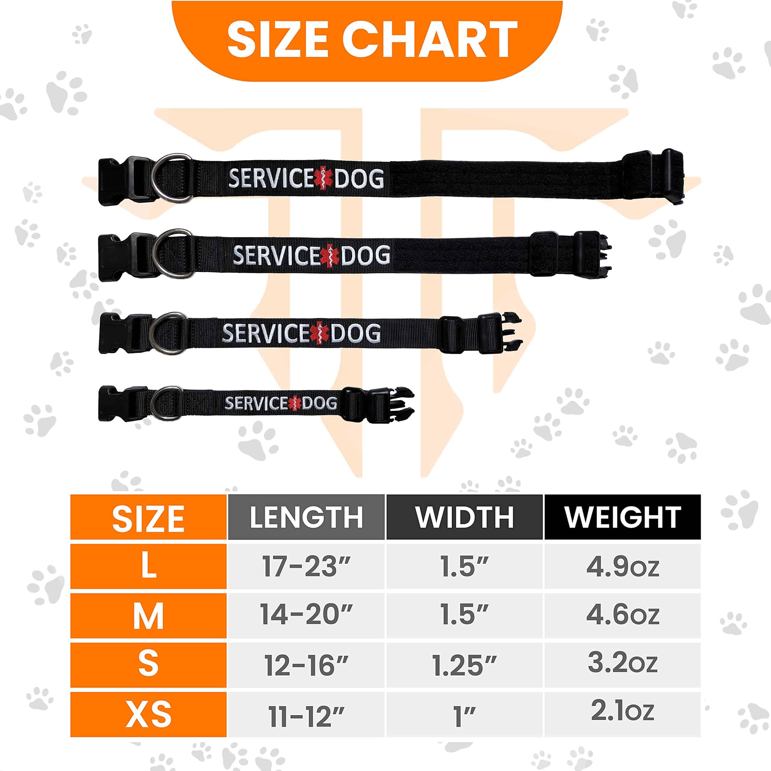 Collar para Perro de Servicio Tacticollar, Nylon, - Imagen 8