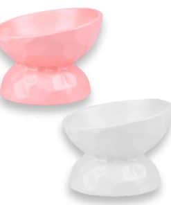 Comedero para gatos elevado inclinado, Comederos de