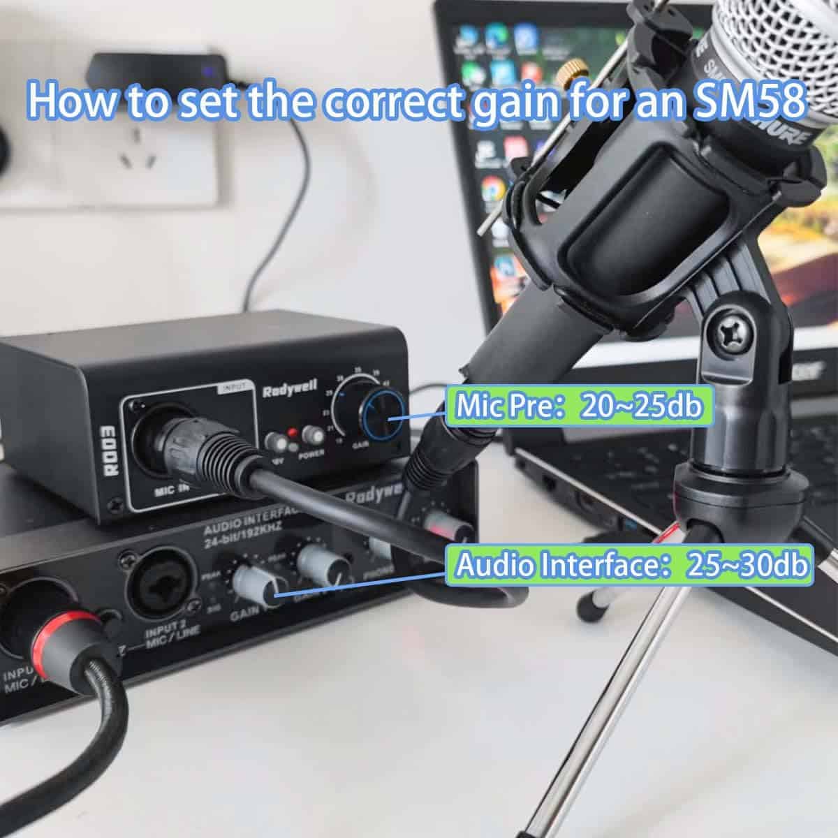 Preamp de Micrófono Rodyweil con Ganancia de Micrófono de - Imagen 7