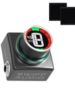 Pedal Afinador de Guitarra SWIFF, Pedal Afinador Pequeño y