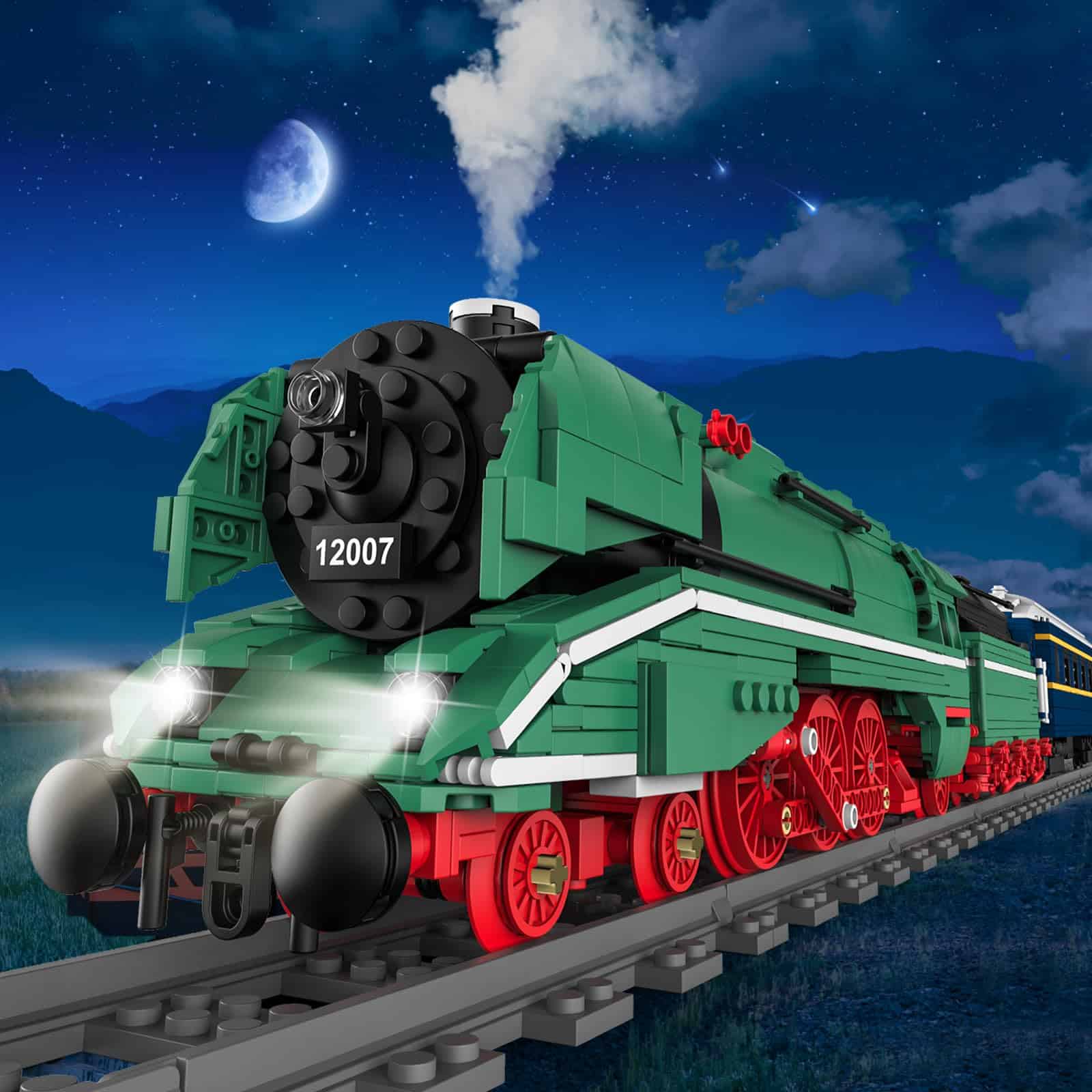 Juego de Tren Expreso Alemán JMBricklayer - Juguete de - Imagen 7