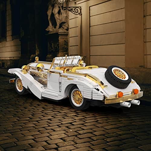 Set de Bloques de Construcción de Autos Vintage - Imagen 7
