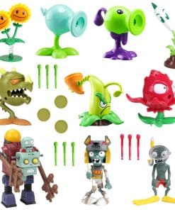 Juego de 10 Figuras de Acción de PVZ de PVC, Juguetes