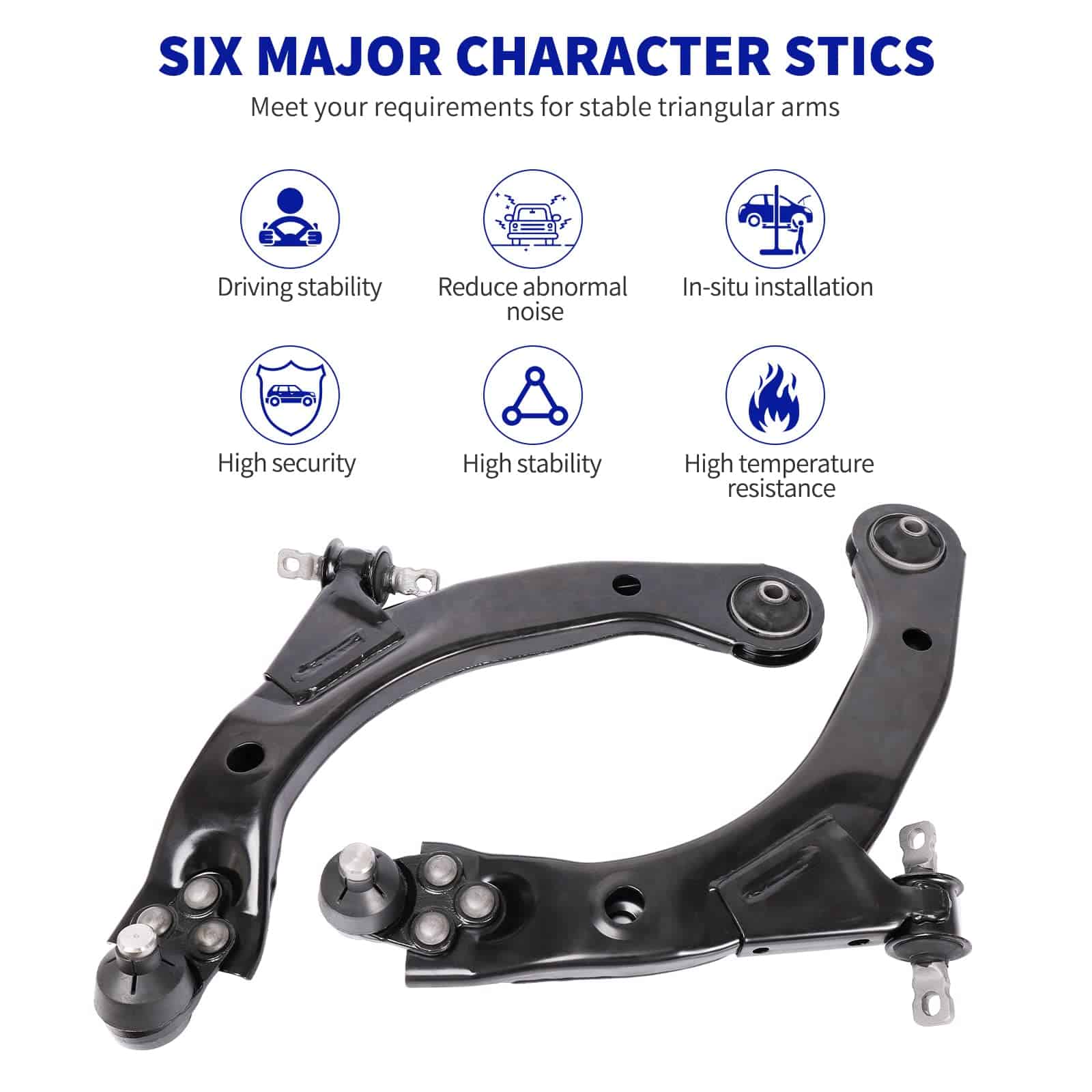Conjunto de 2 Brazos Inferiores de Control Delantero de - Imagen 4