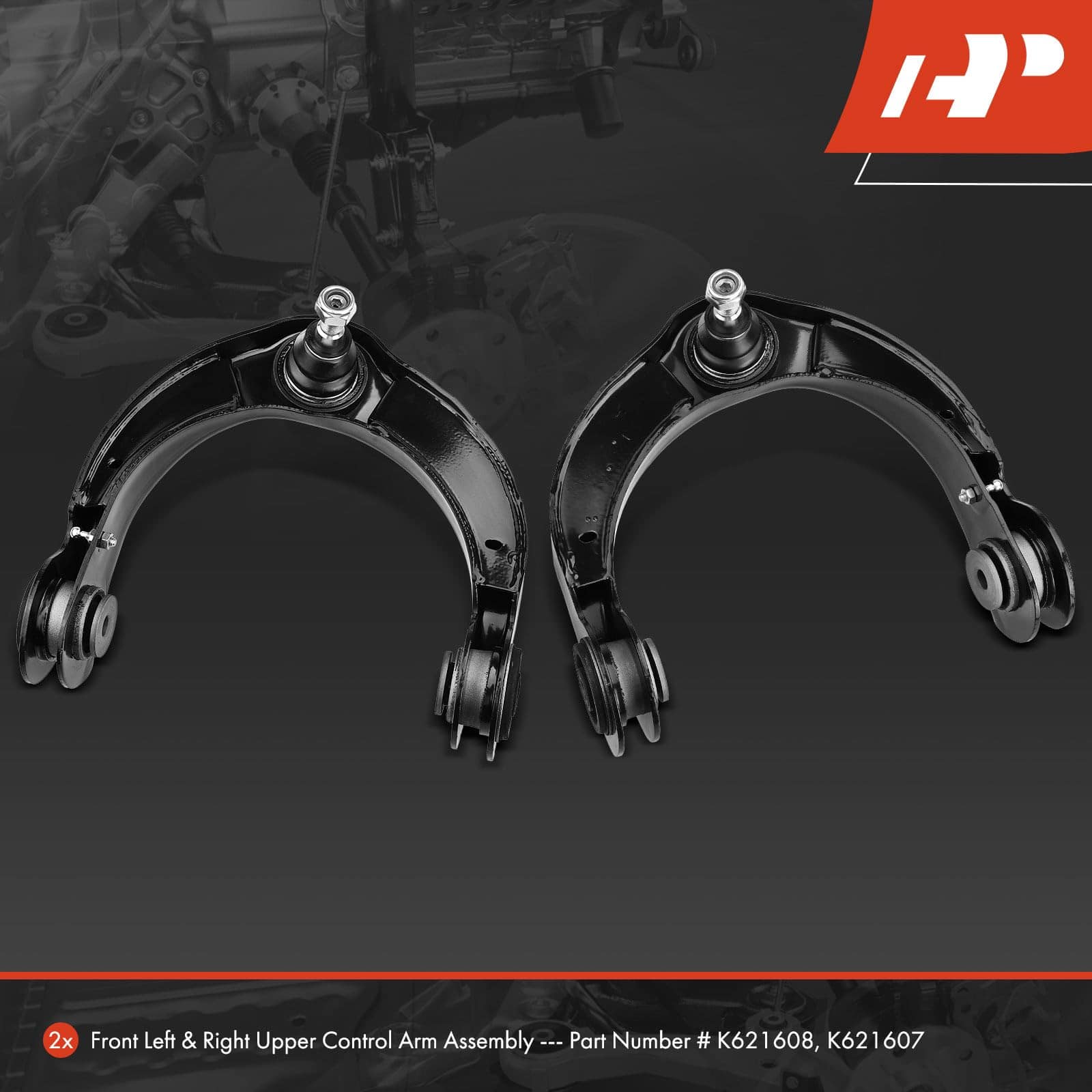 A-Premium 2 x Brazo de control superior delantero, con - Imagen 3