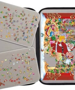 Estuche de almacenamiento de rompecabezas Tradeopia Negro