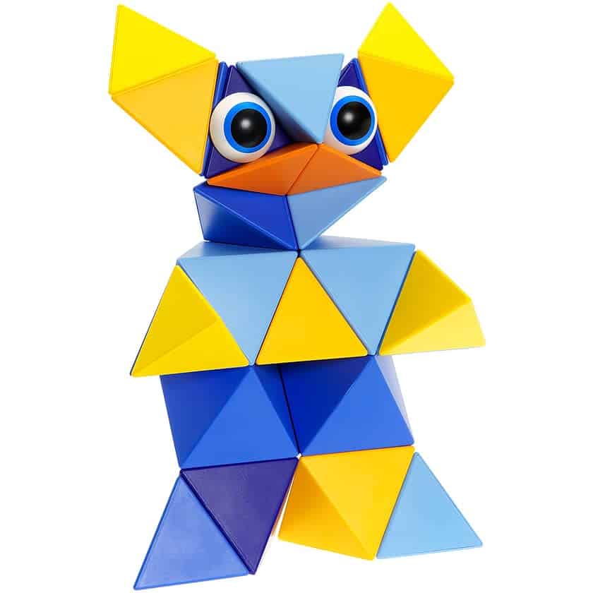 Conjunto de 36 piezas de Formas de Arte Magnético Trido Sky - Imagen 3