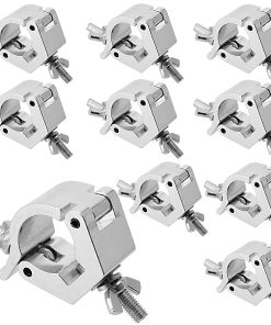 10 PCS Abrazaderas de Iluminación para Escenarios NINGWAAN,