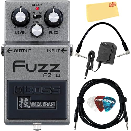 Boss FZ-1W Waza Craft Fuzz con Fuente de Alimentación,