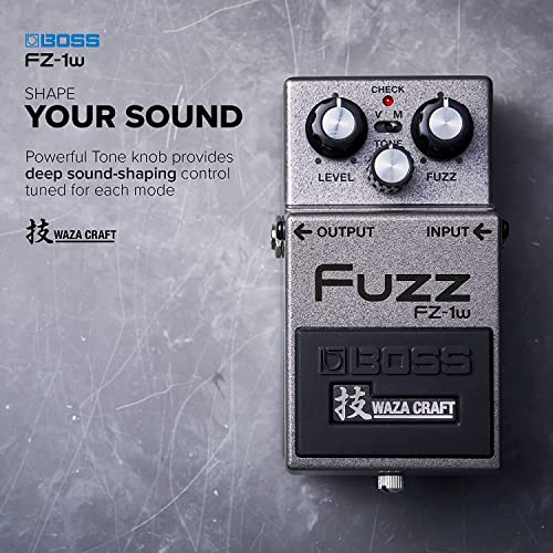 Boss FZ-1W Waza Craft Fuzz con Fuente de Alimentación, - Imagen 4