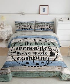 Juego de edredón completo Happy Camping, Juego de ropa de