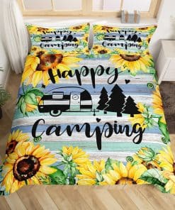 Juego de Funda nórdica para RV de Tamaño Individual, Funda