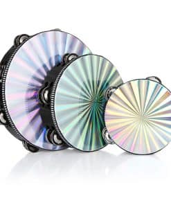 Tamborina Radiante de 3 piezas 6 pulgadas 8 pulgadas 10