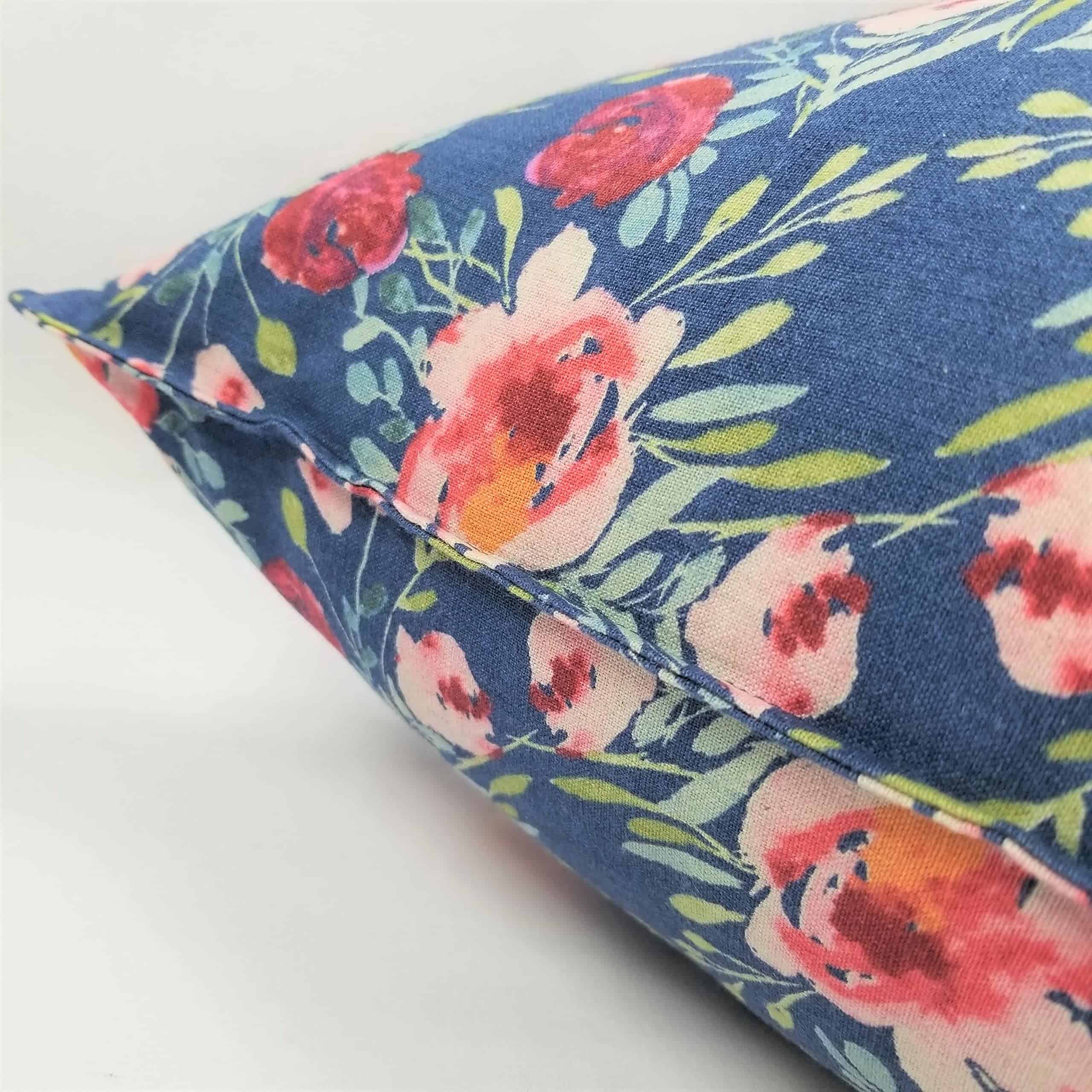 Fundas de Cojín Cuadradas Decorativas de Flor de Rosa Roja - Imagen 6